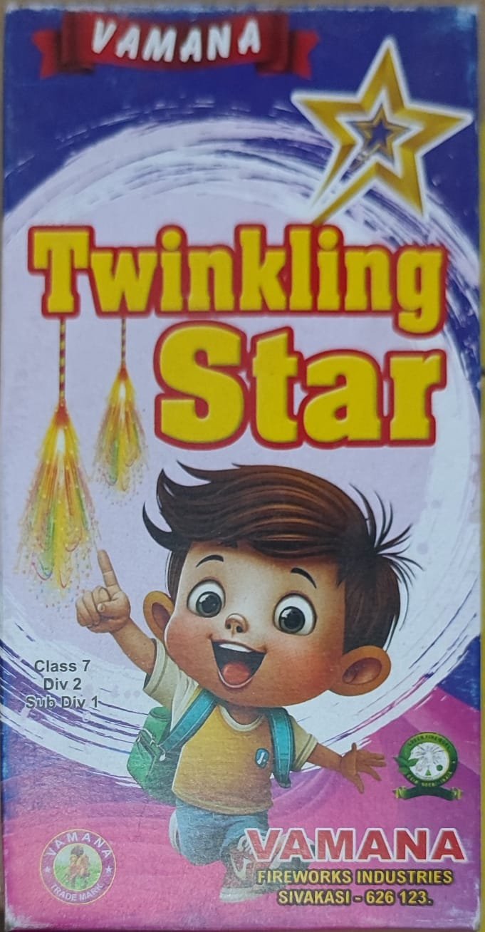 1½" Twinkling Star (10 Pcs)